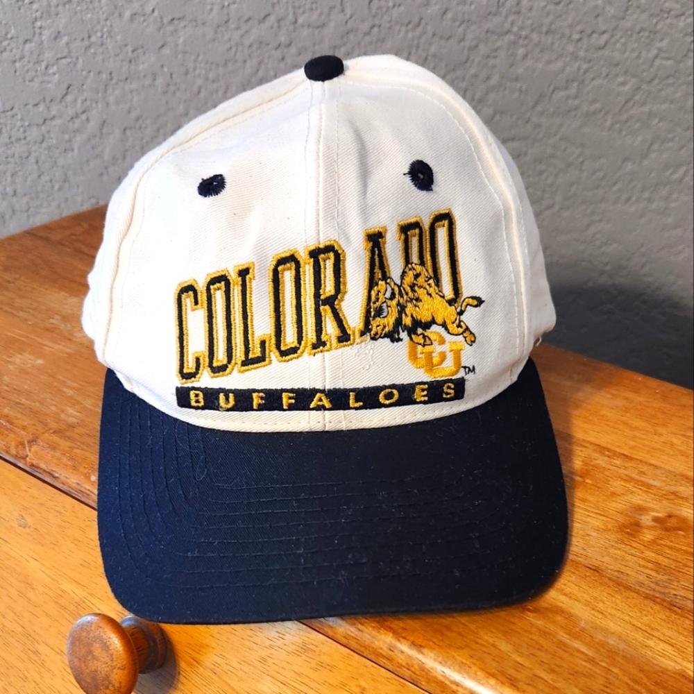 Vintage 1984‎ University of Colorado Buffaloes Baseball Hat Snapback